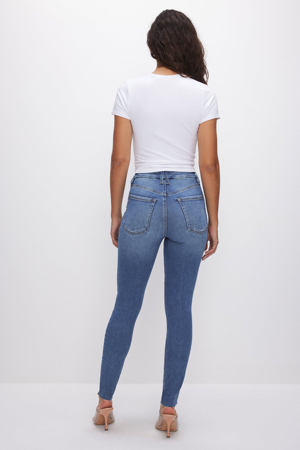 Always Fits Good Waist Skinny Jeans in Indigo324