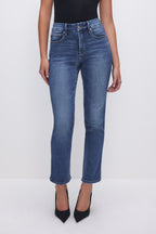 Good Straight Compression Jeans in Indigo271