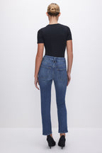 Good Straight Compression Jeans in Indigo271