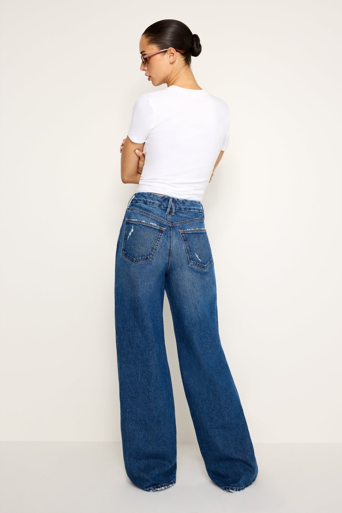 Good Skate Wide Leg Jeans in Indigo713