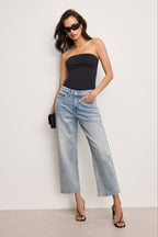 Sculpting Corset Strapless Bodysuit in Black001