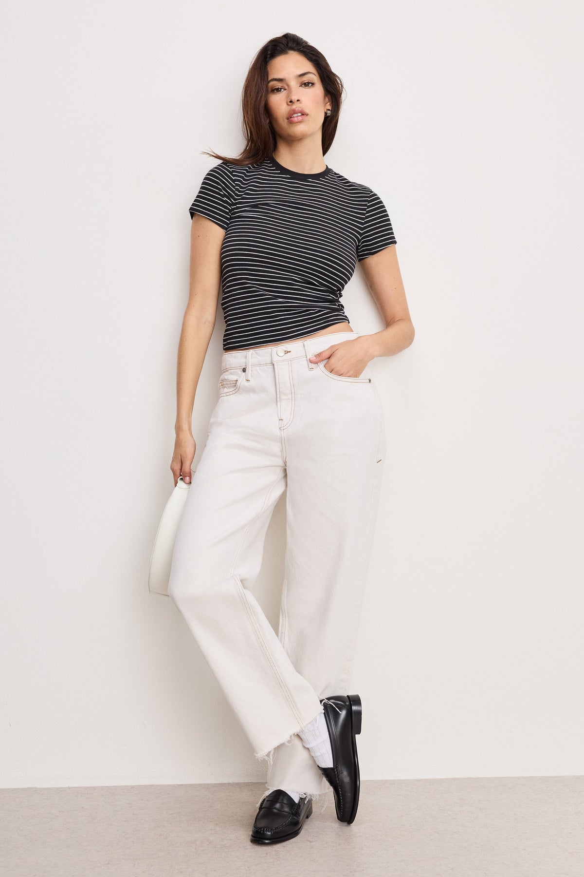 GOOD RELAXED STRAIGHT JEANS | PEARL001