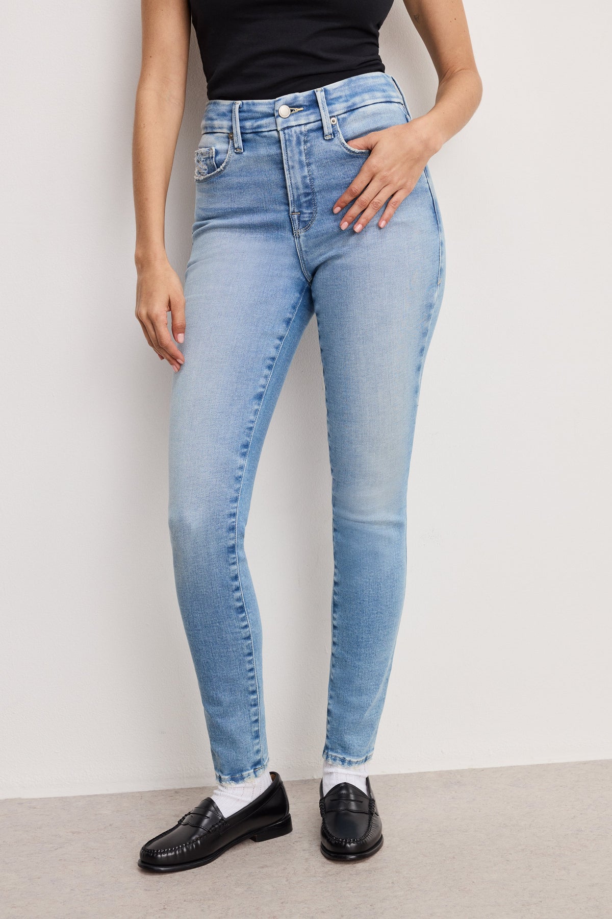 The Soft Tech Good Legs Skinny Jeans in Indigo799