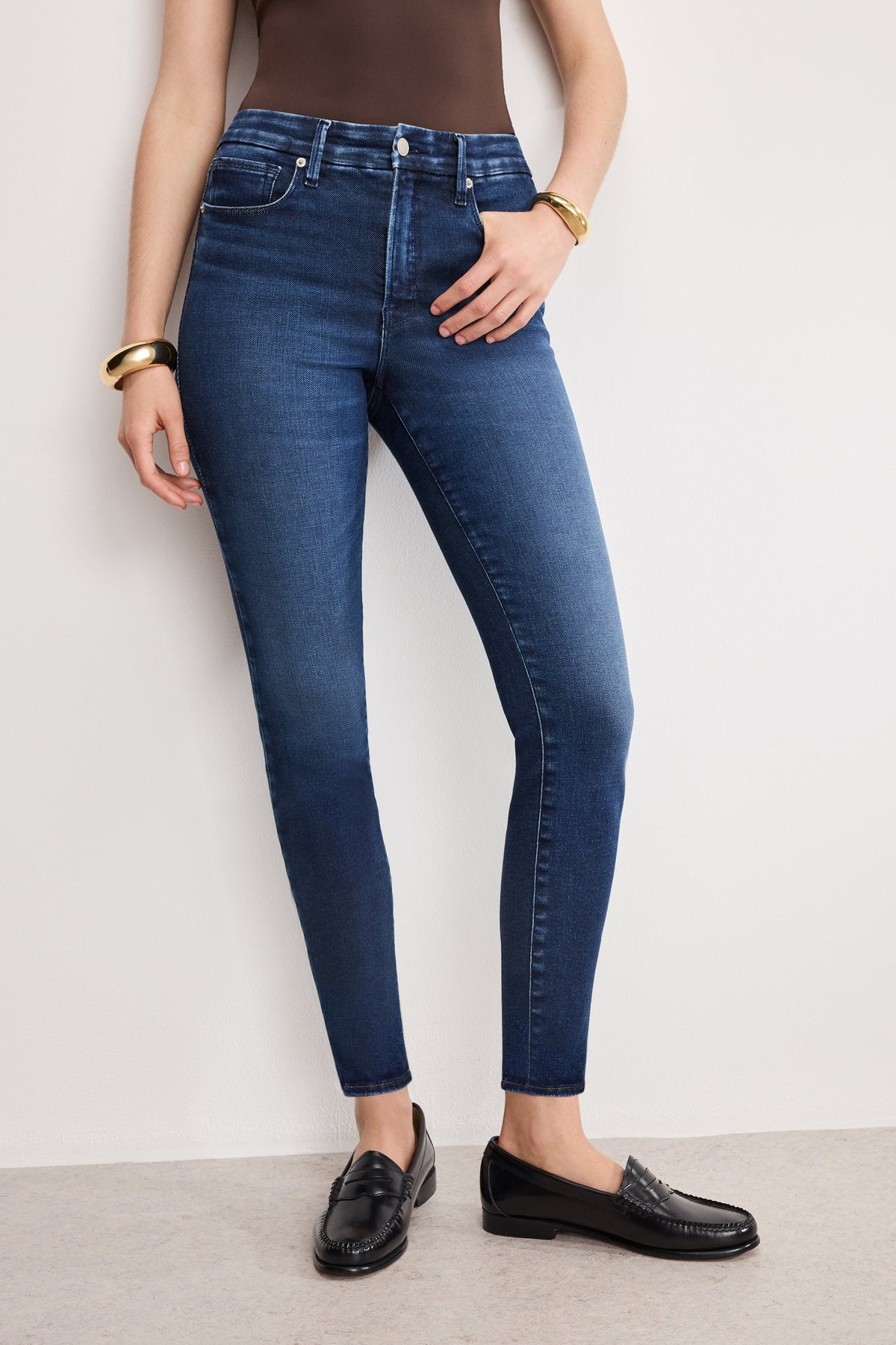Soft Tech Good Legs Skinny Jeans in Indigo1068
