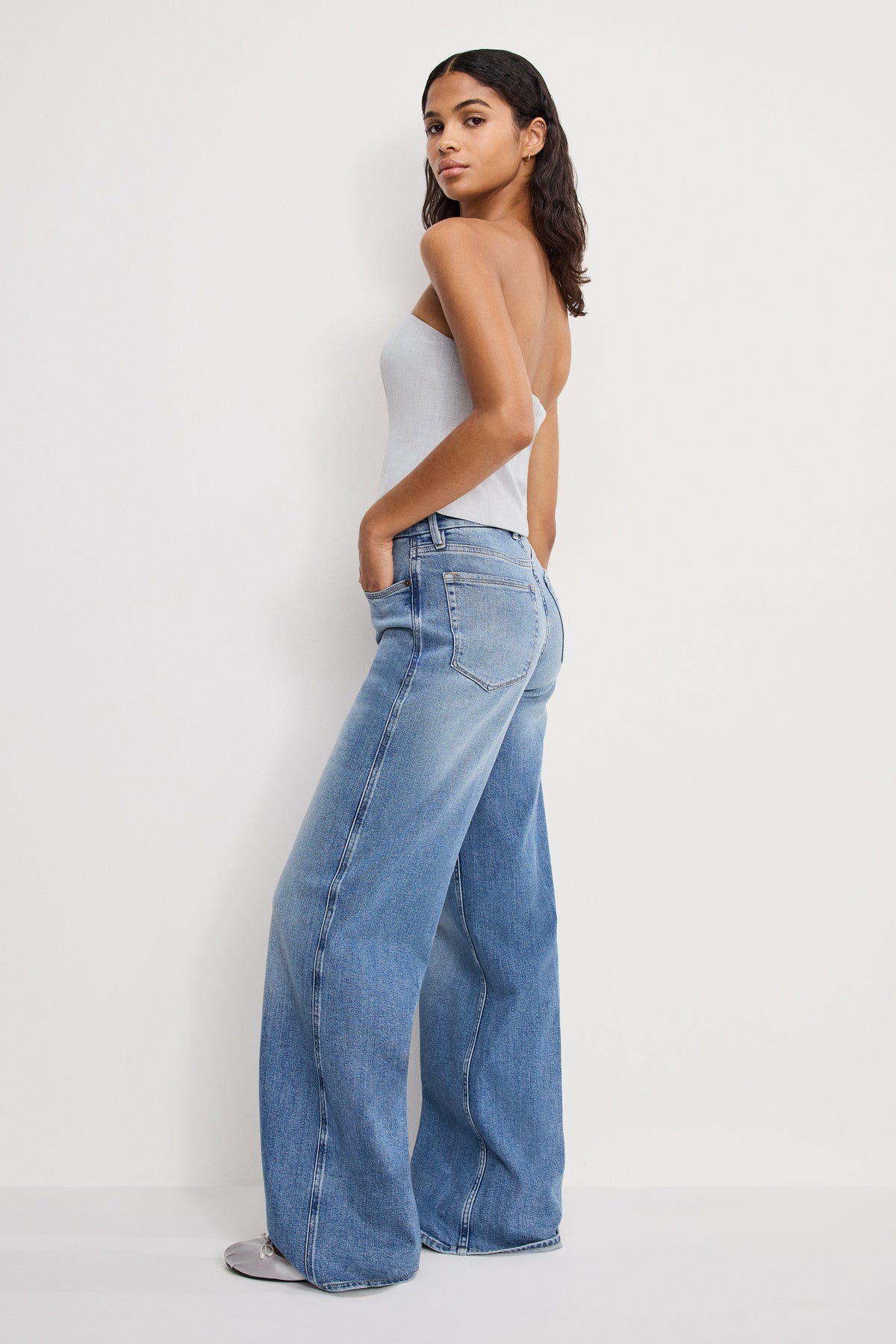 Good Skate Wide Jeans in Indigo1142
