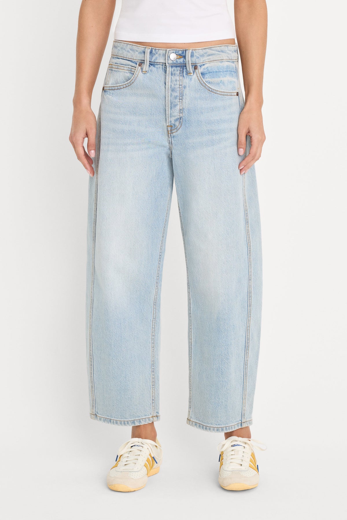 Vintage Barrel Ankle Jeans in Indigo1351