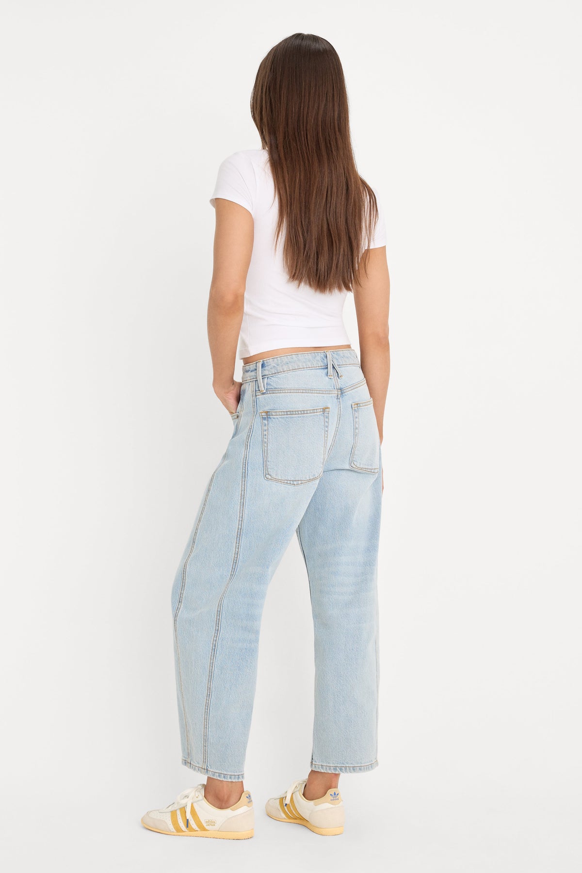 Vintage Barrel Ankle Jeans in Indigo1351