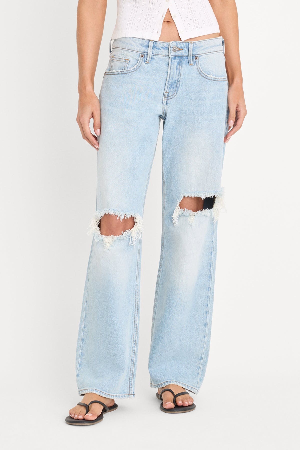 Vintage Low Loose Jeans in Indigo1249