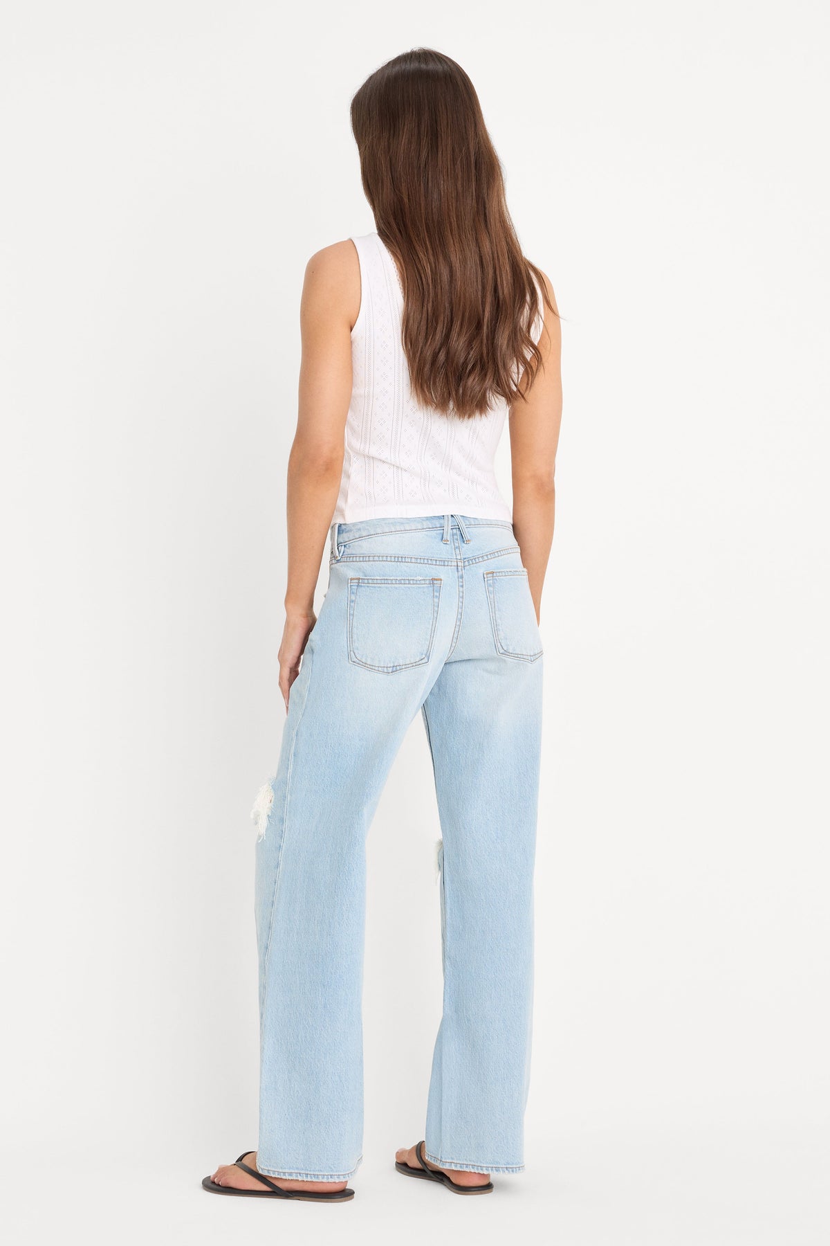 Vintage Low Loose Jeans in Indigo1249