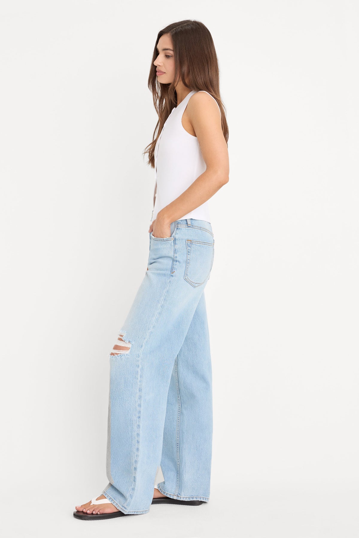 Vintage Wide Jeans in Indigo1298