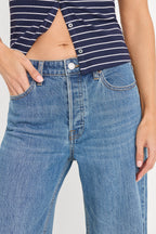 Vintage Wide Jeans in Indigo1237