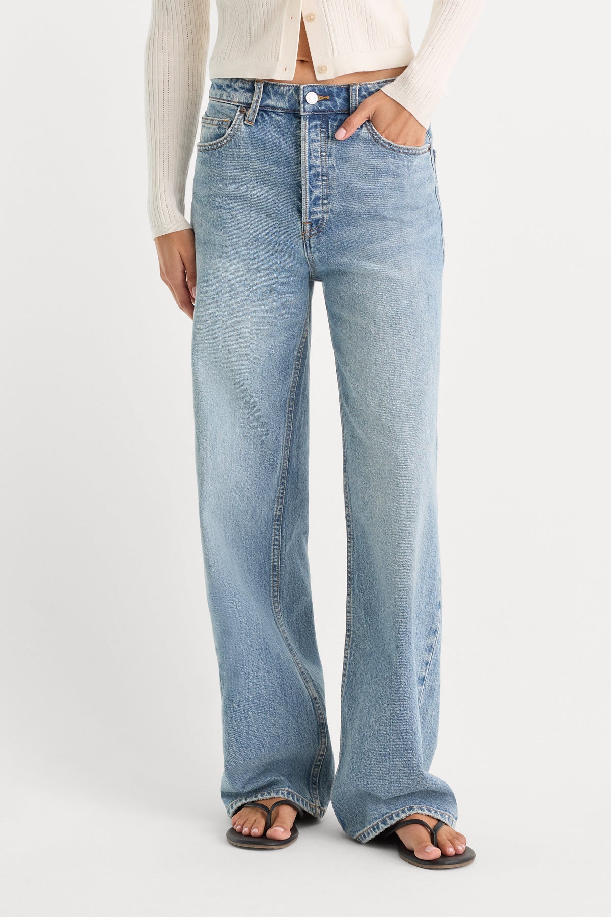 Vintage Wide Jeans in Indigo1242