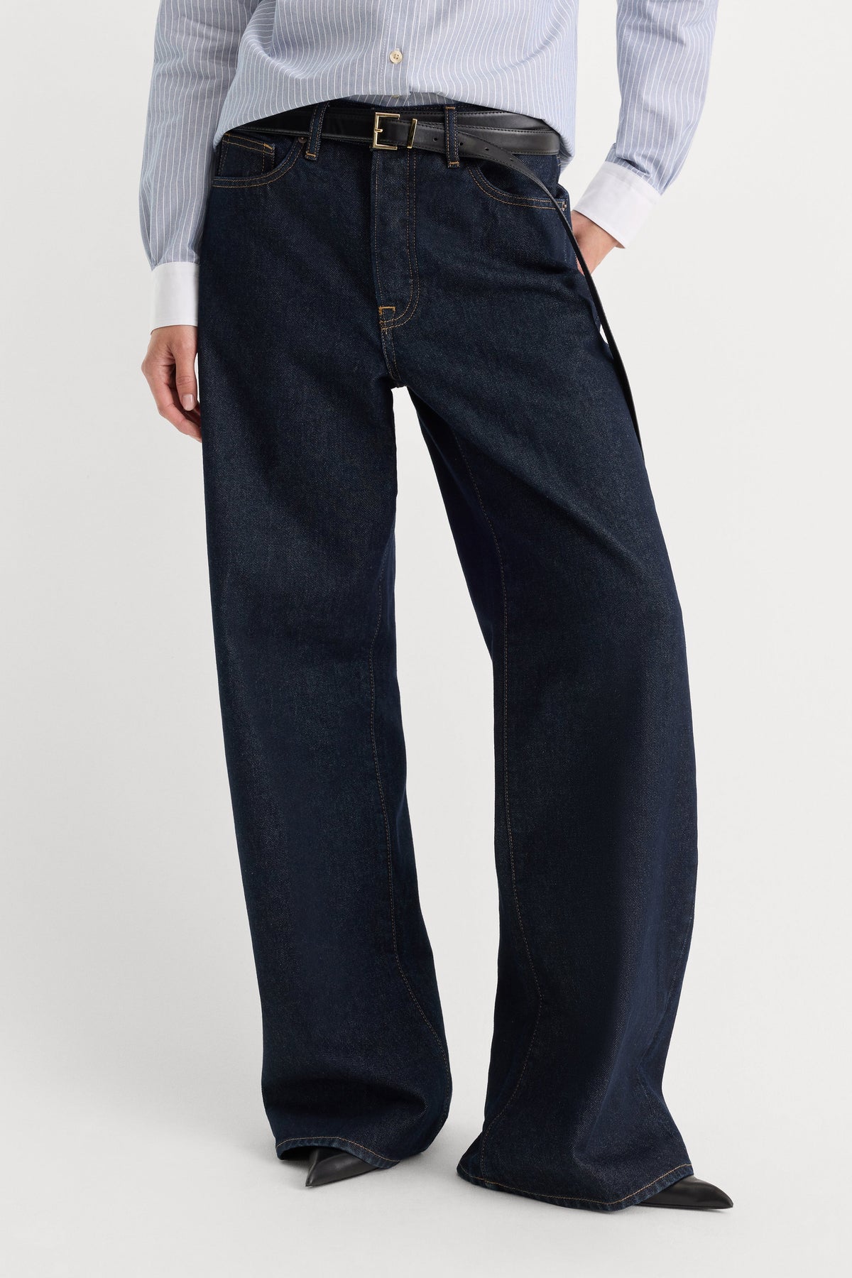 Vintage Low Slung Baggy Jeans in Rinse