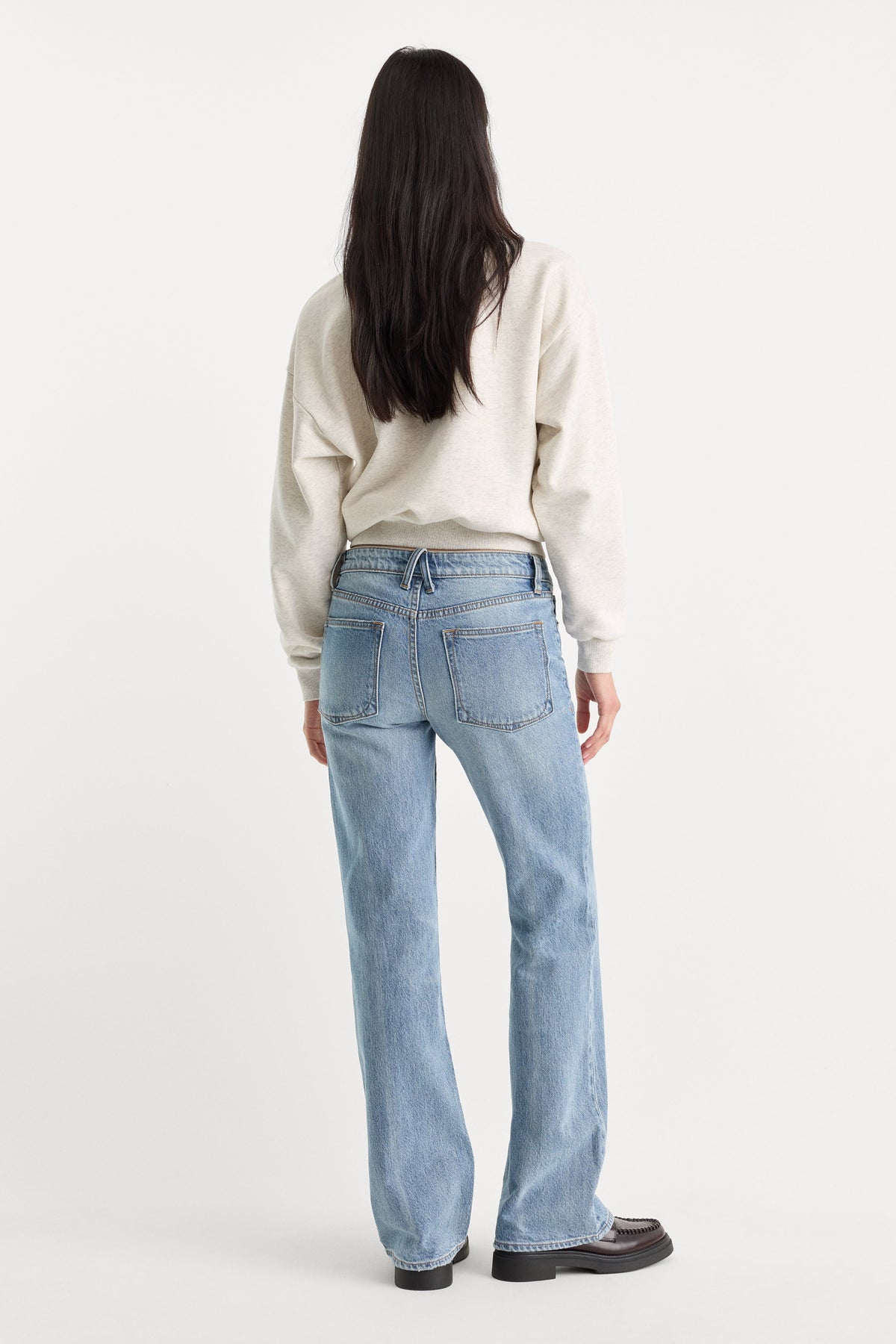 Vintage Low Rise Loose Jeans in Mesa