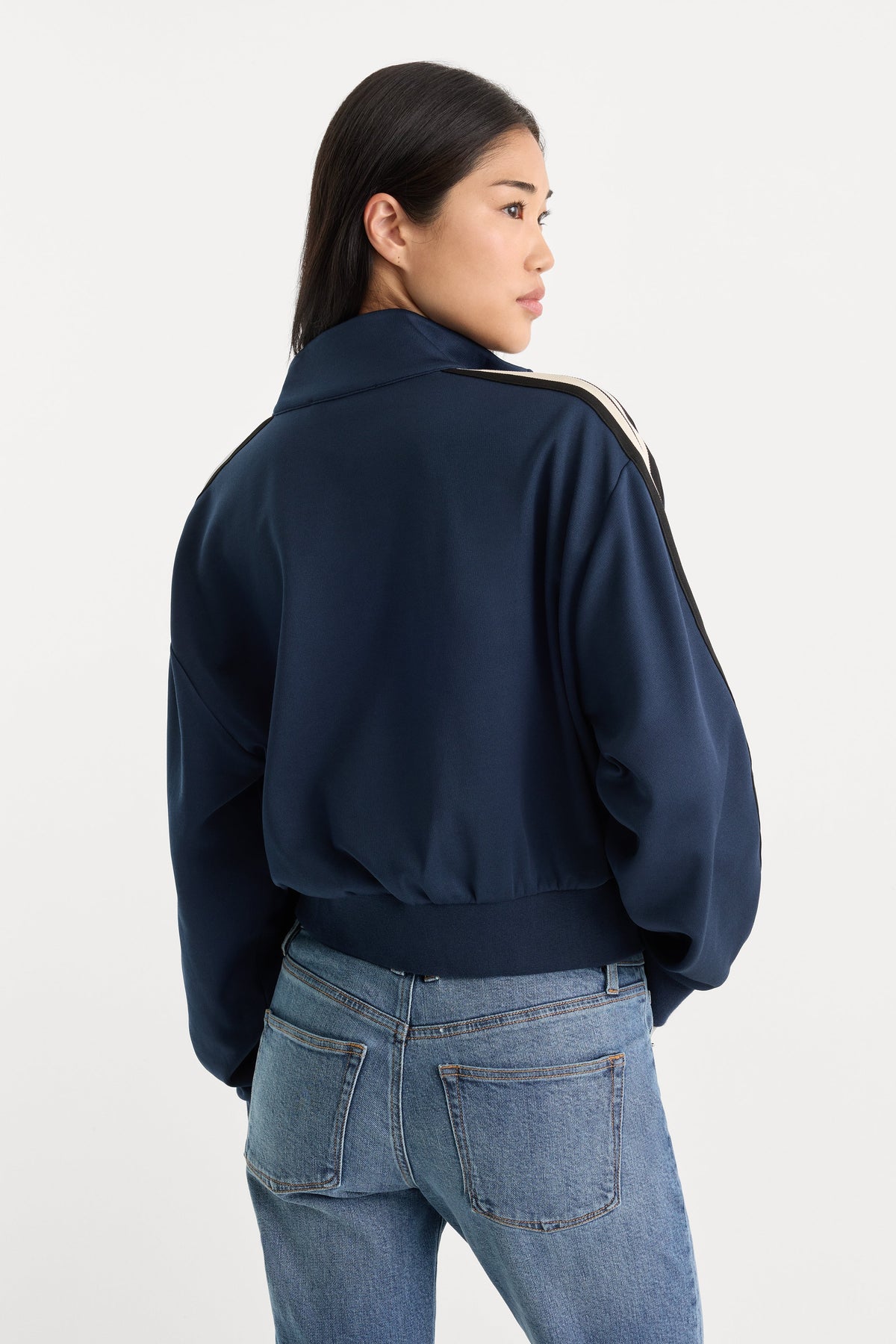 The Track Jacket in New Navy
