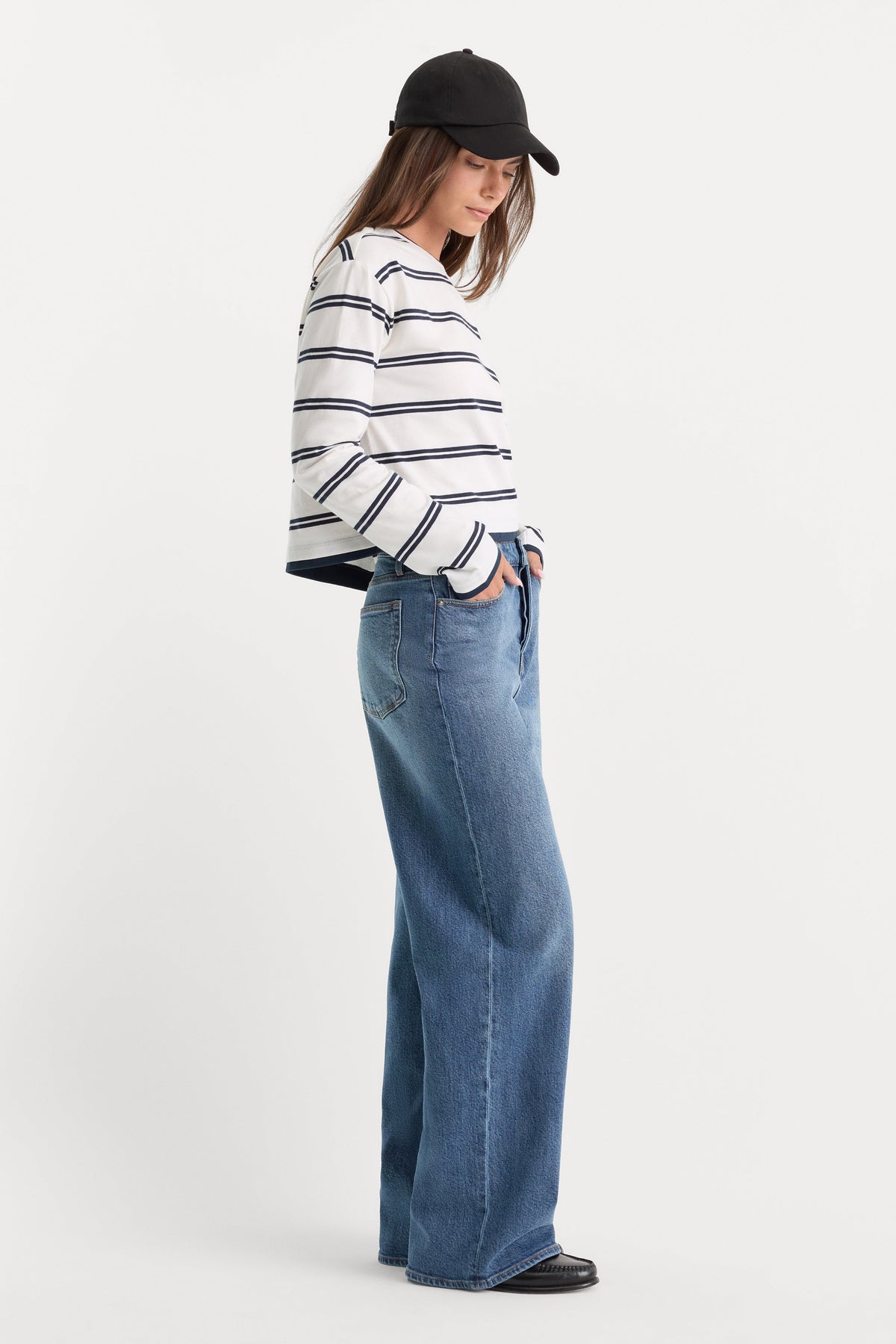 Vintage Wide Jeans in Westgate