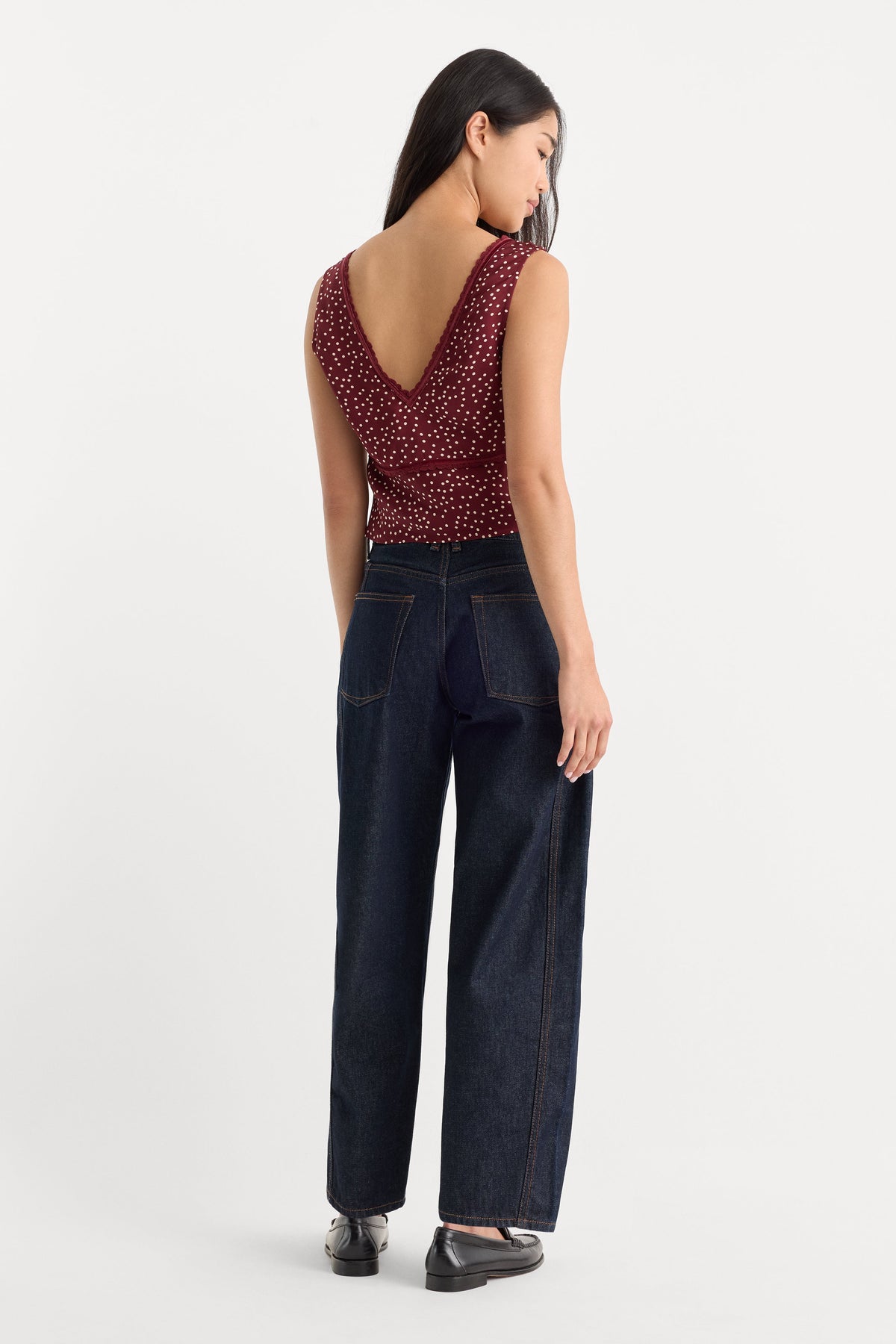Vintage Barrel Ankle Jeans in Rinse