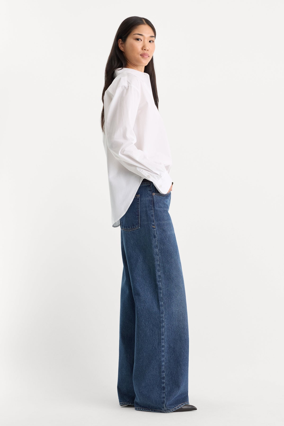 Vintage Low Slung Baggy Jeans in Trace