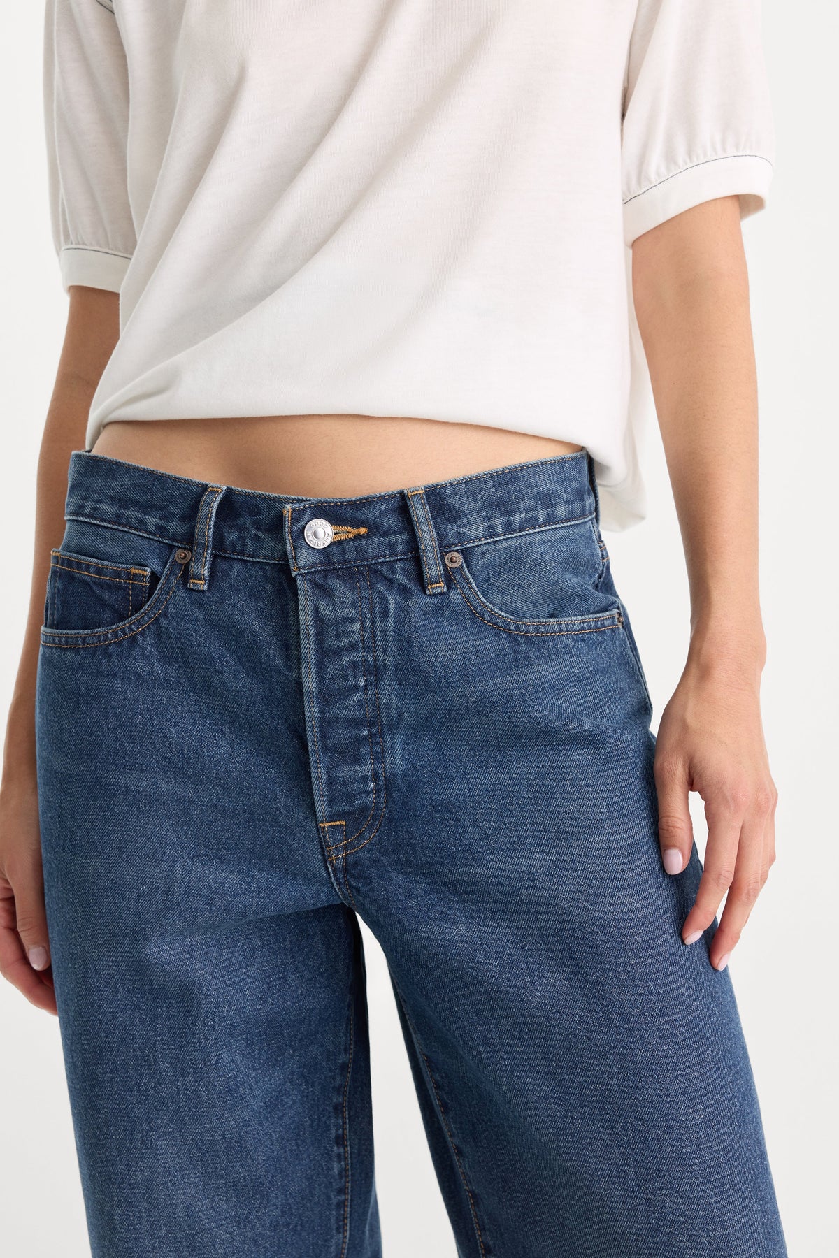 Vintage Low Slung Baggy Jeans in Trace