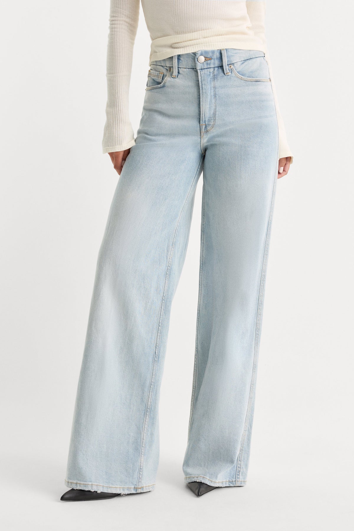 Good Skate Wide Leg Jeans in Indigo634
