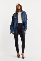 Always Fits Good Legs Skinny Jeans in Black165