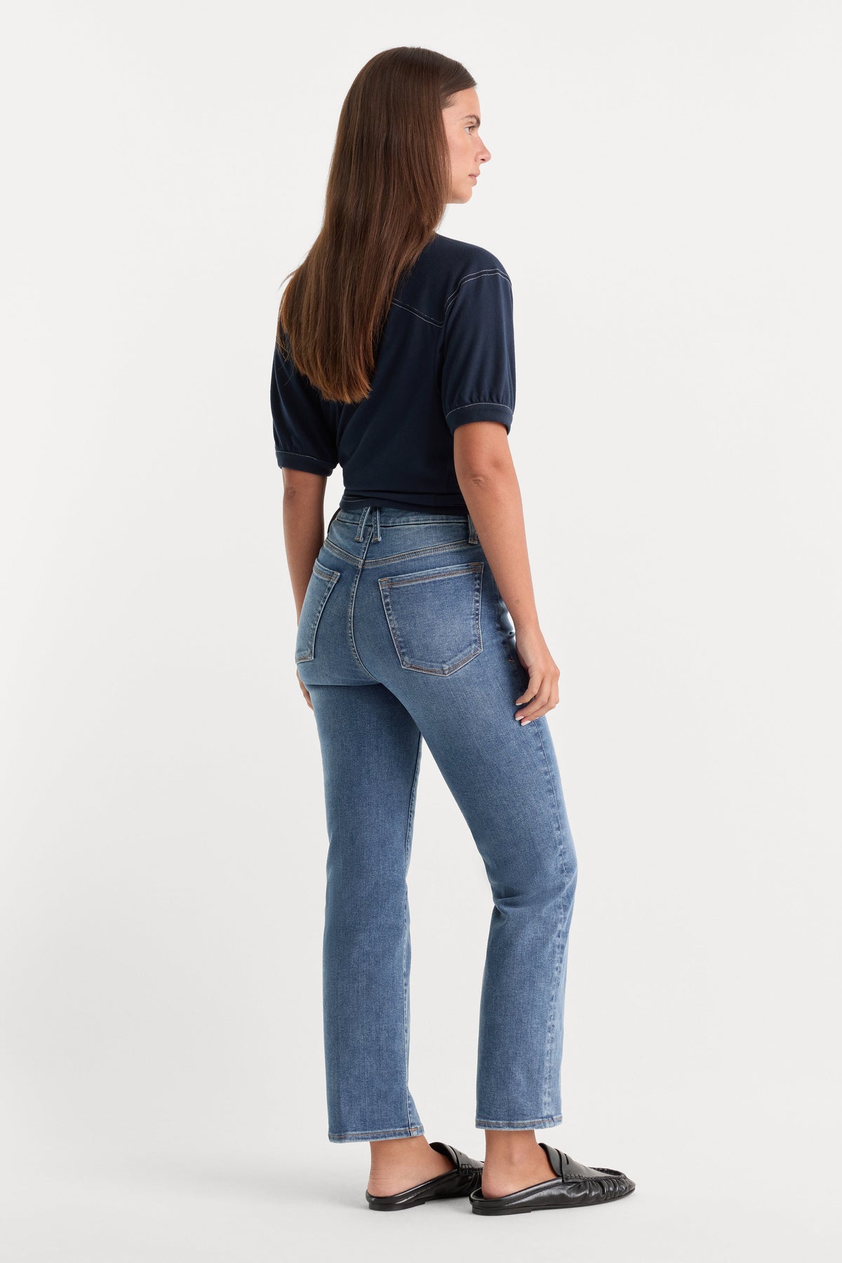 Always Fits Good Legs Straight Jeans in Indigo316
