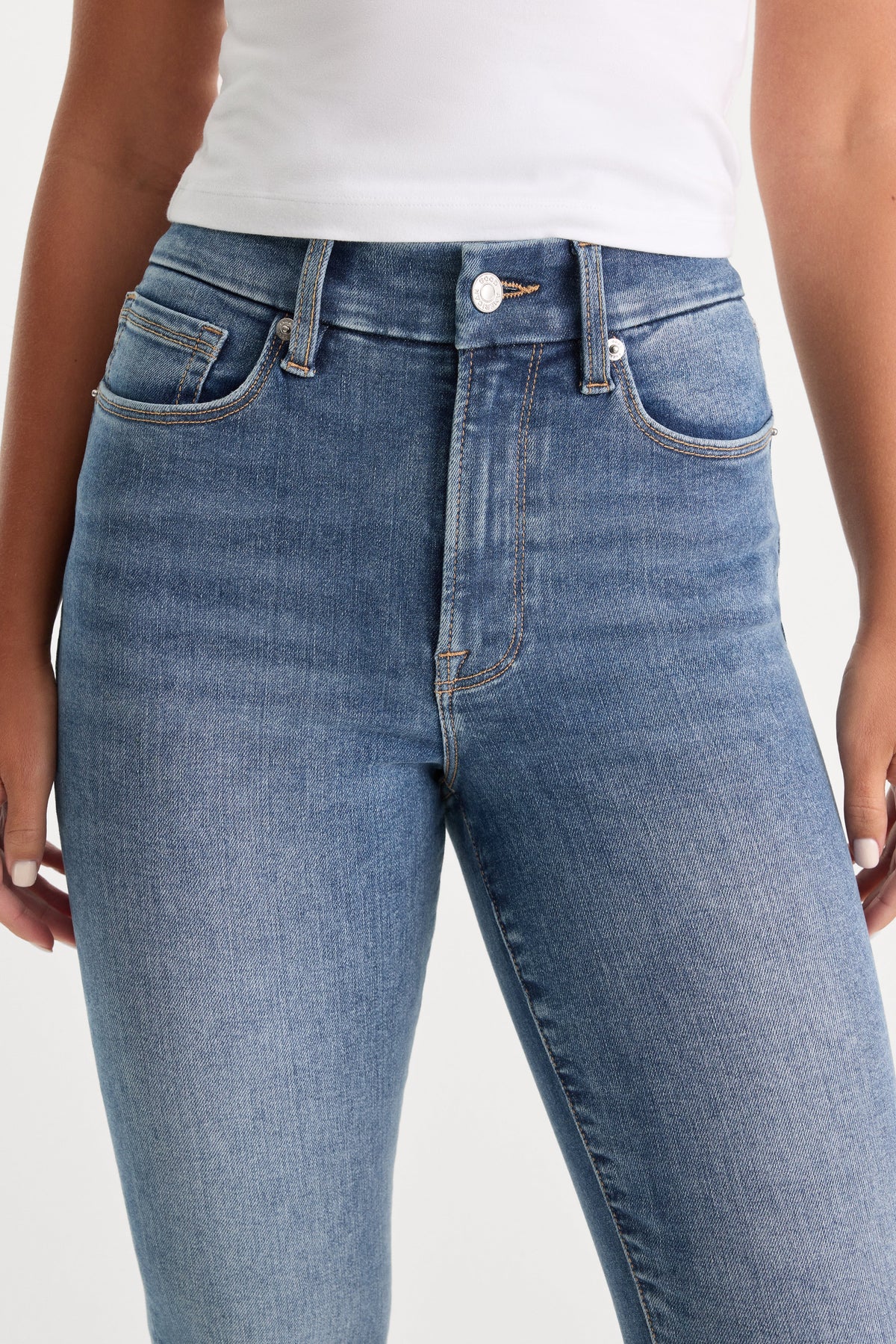 Always Fits Good Legs Skinny Jeans in Indigo316