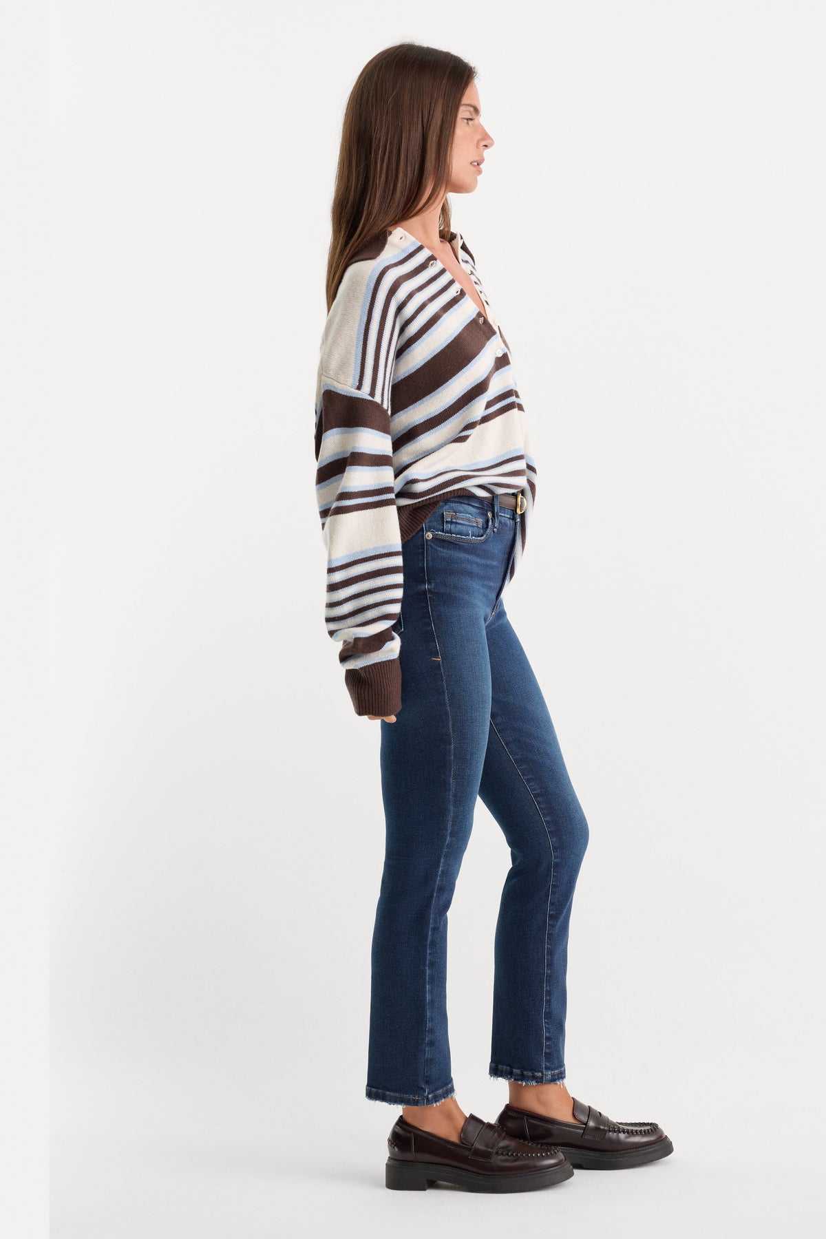 Soft Tech Good Legs Straight Jeans in Indigo511