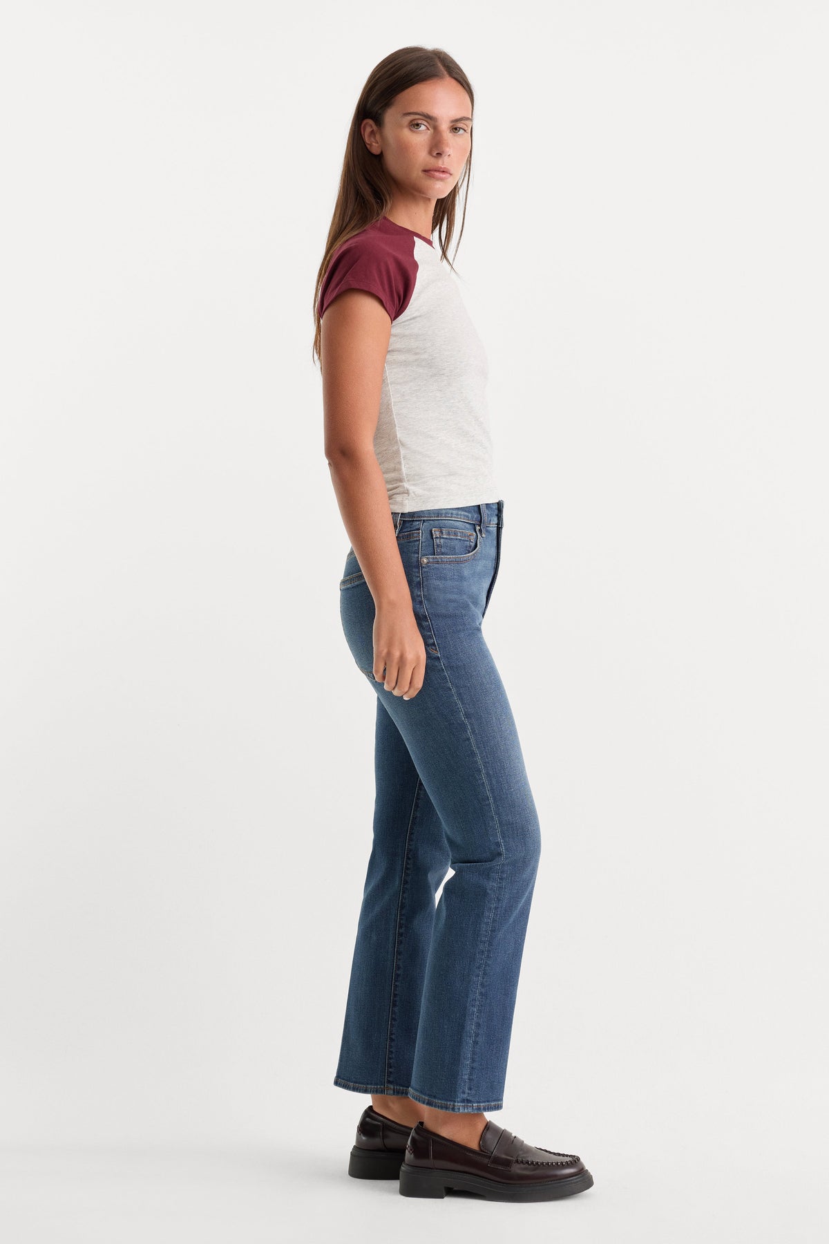 Good Legs Straight Jeans in Blue004