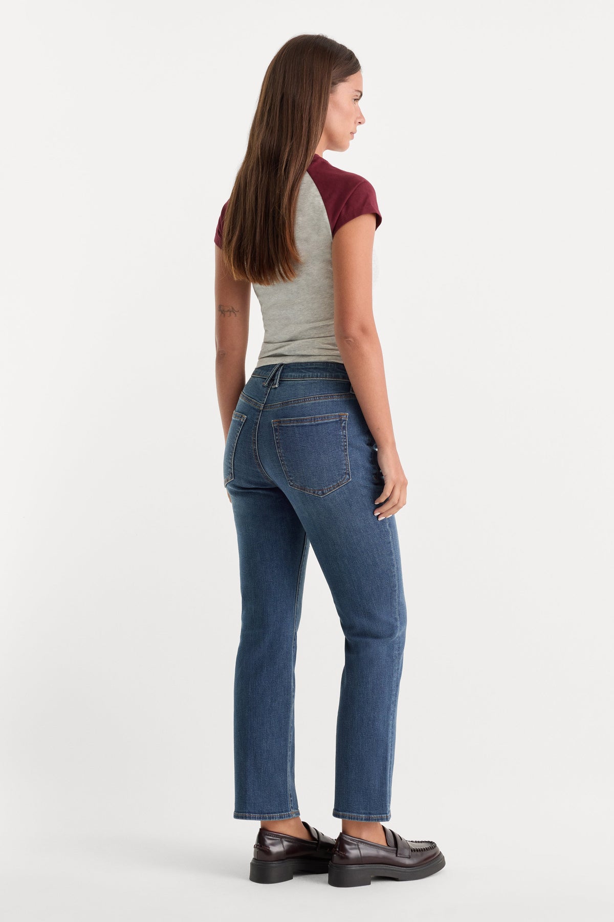 Good Legs Straight Jeans in Blue004