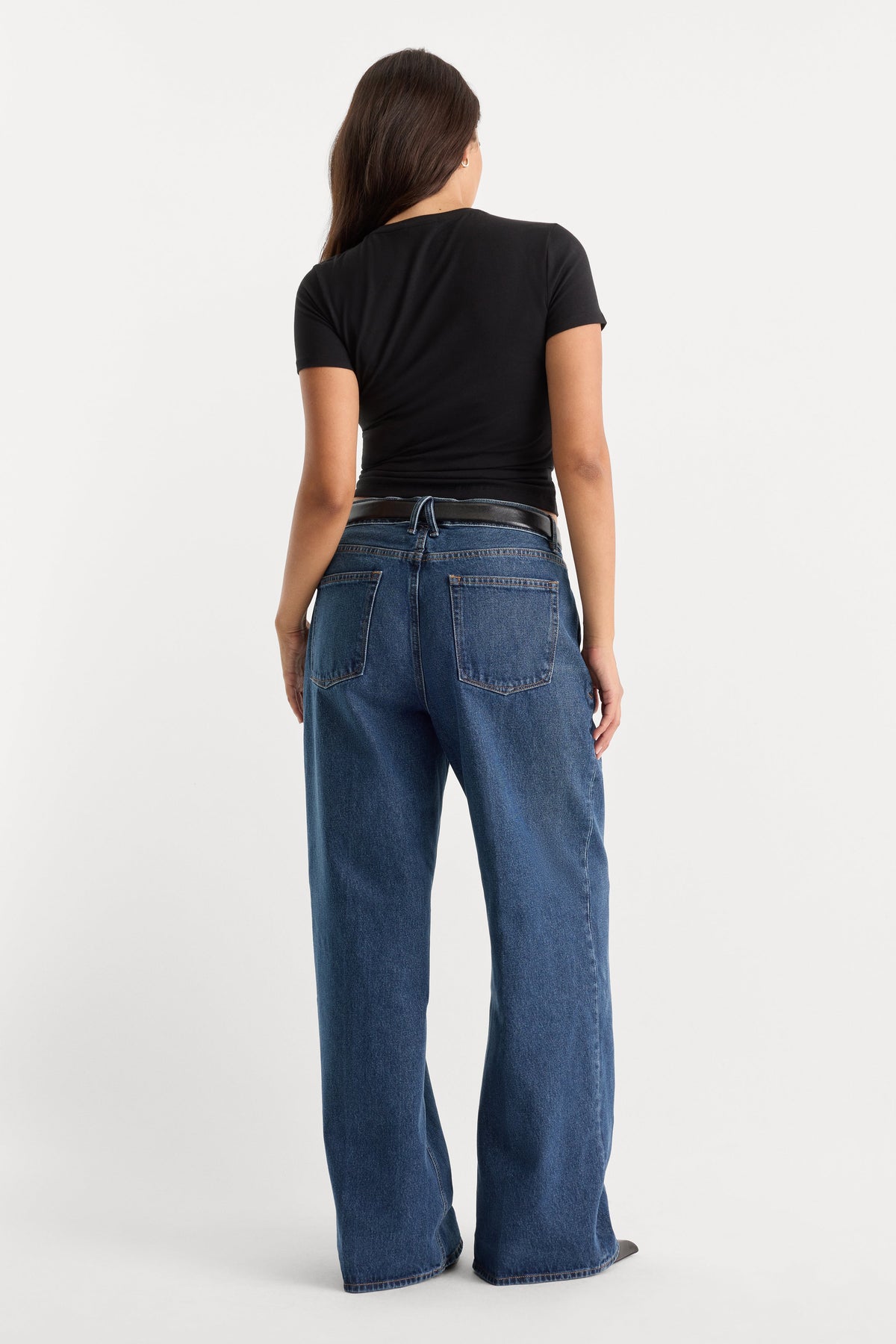 Vintage Low Slung Baggy Jeans in Trace