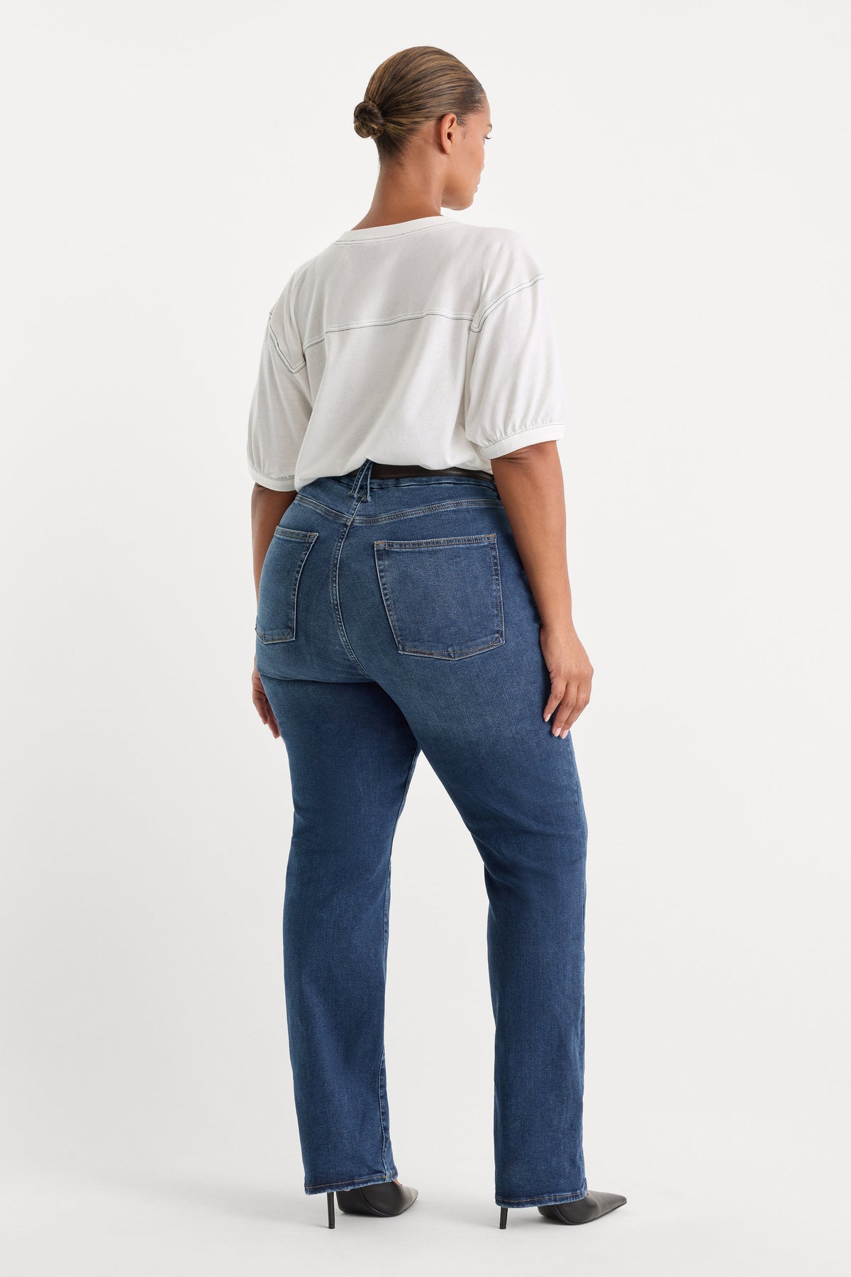 Always Fits Good Legs Straight Jeans in Indigo571