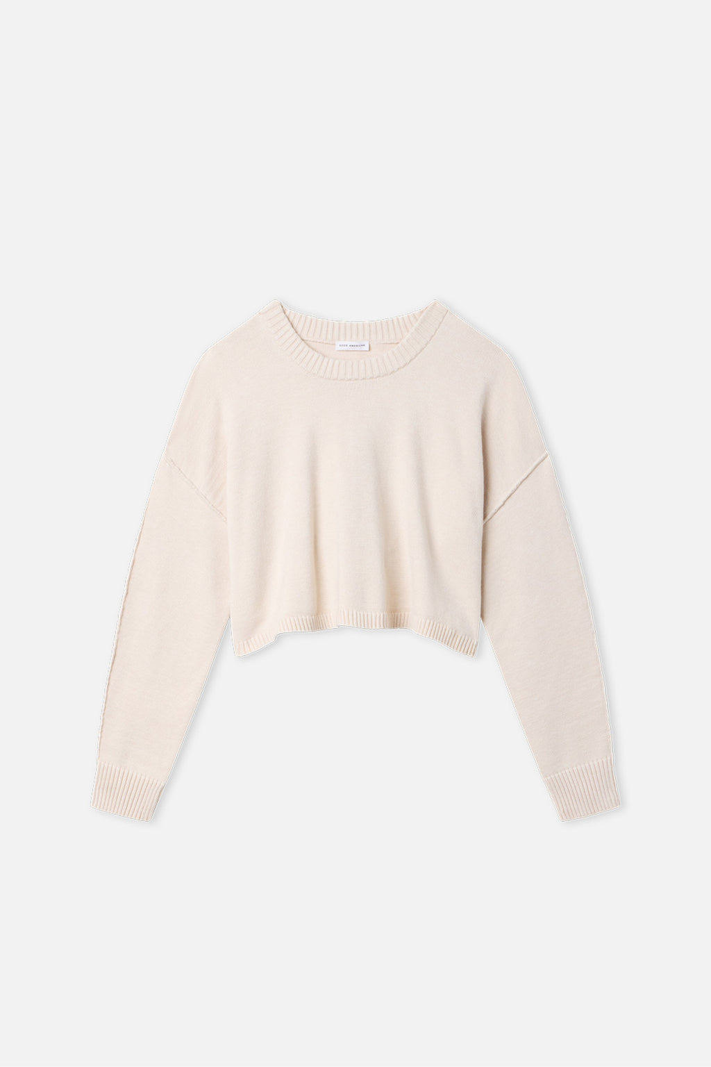 Cozy Knit Crew Neck in Vanilla001