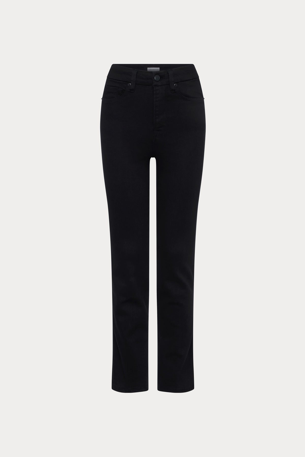 Never Fade Good Curve Straight Jeans in Black001