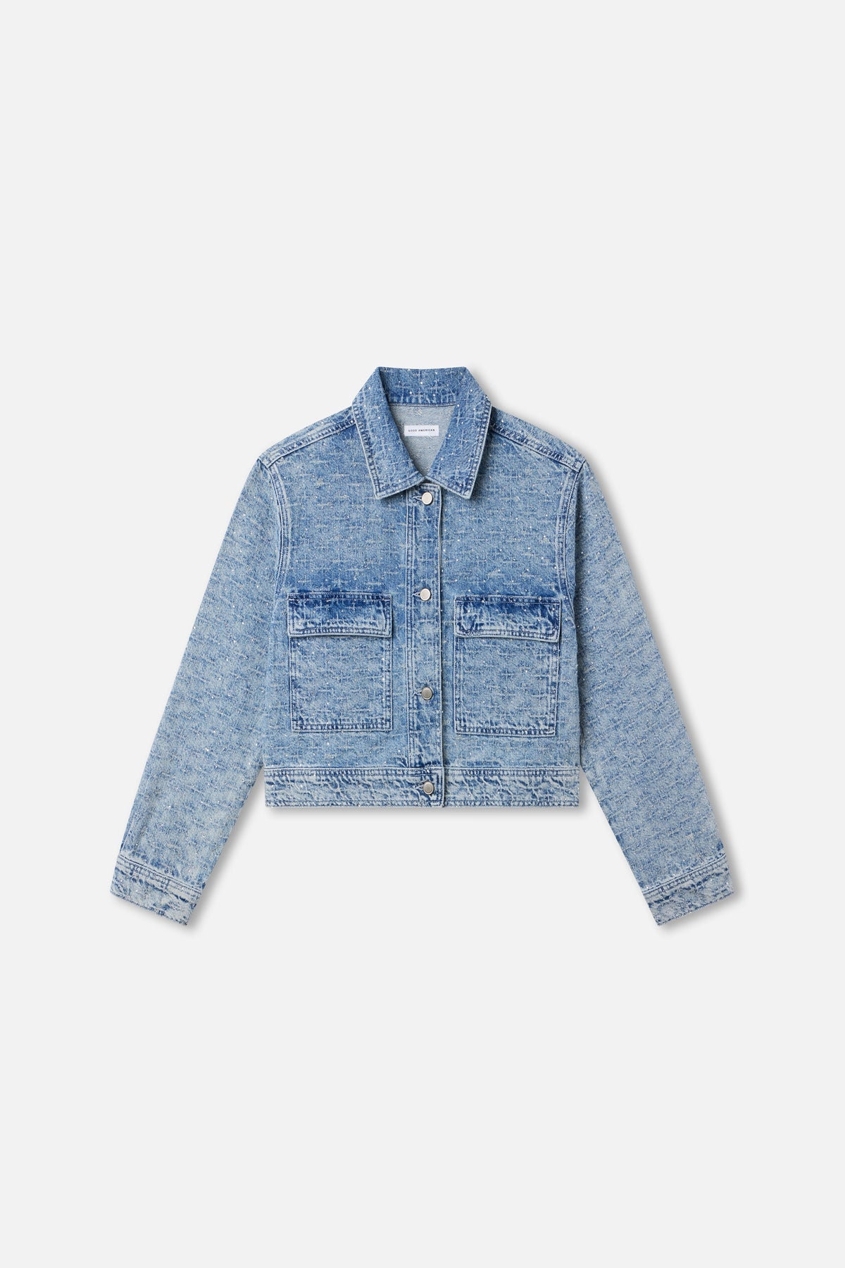 Crystal Denim Jacket in Indigo1070
