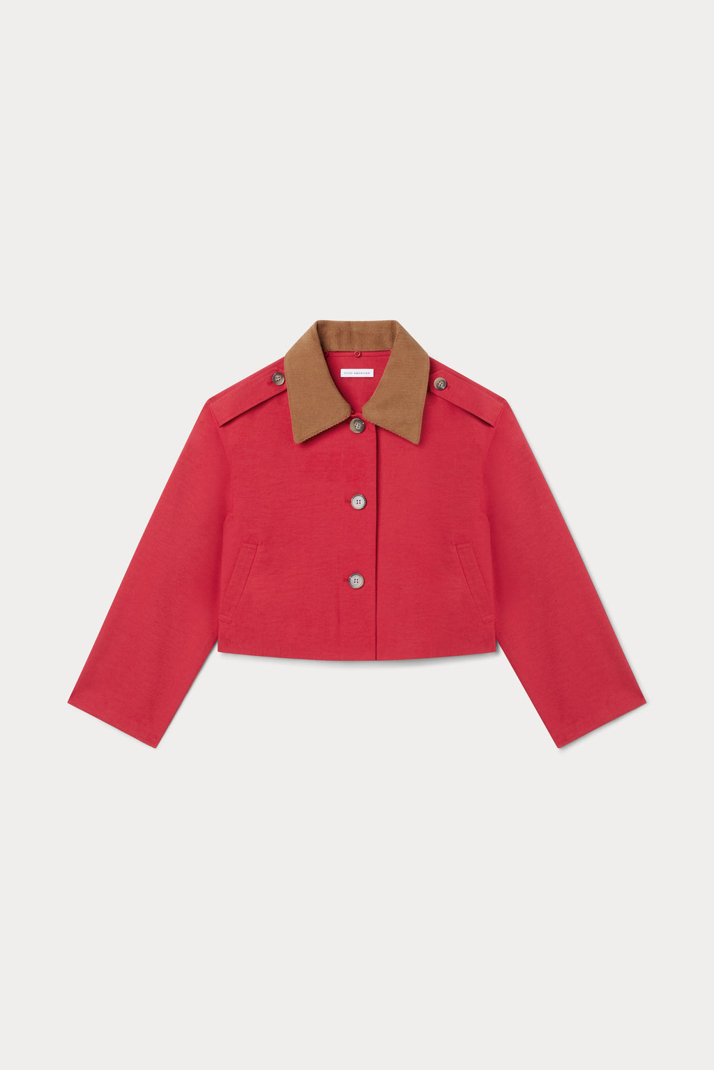 The Swing Jacket in Lipstick