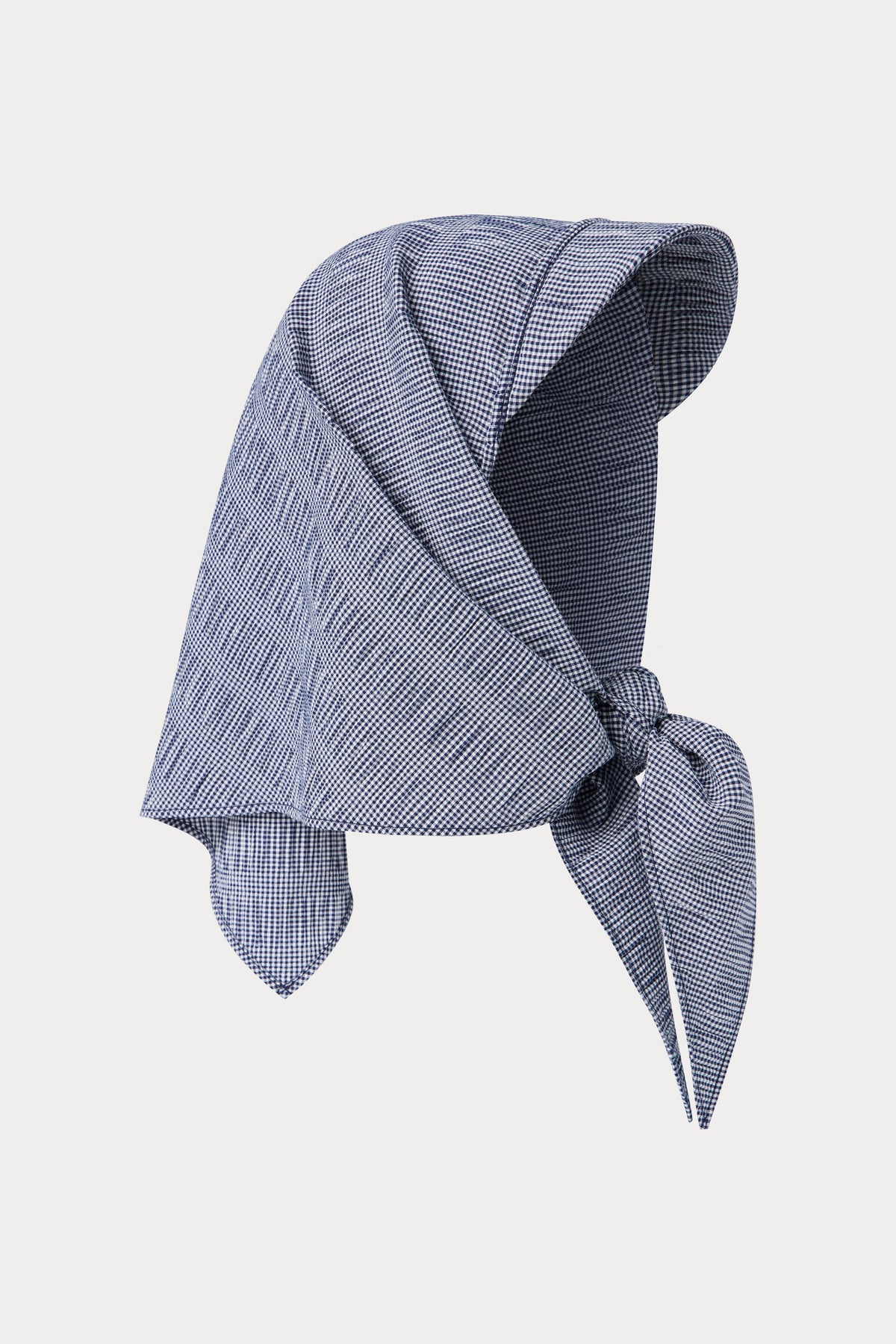 The Bandana Head Scarf in Horizon Gingham Small