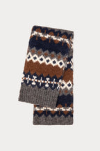 THE KNIT SCARF | HEATHER GREY FAIRISLE