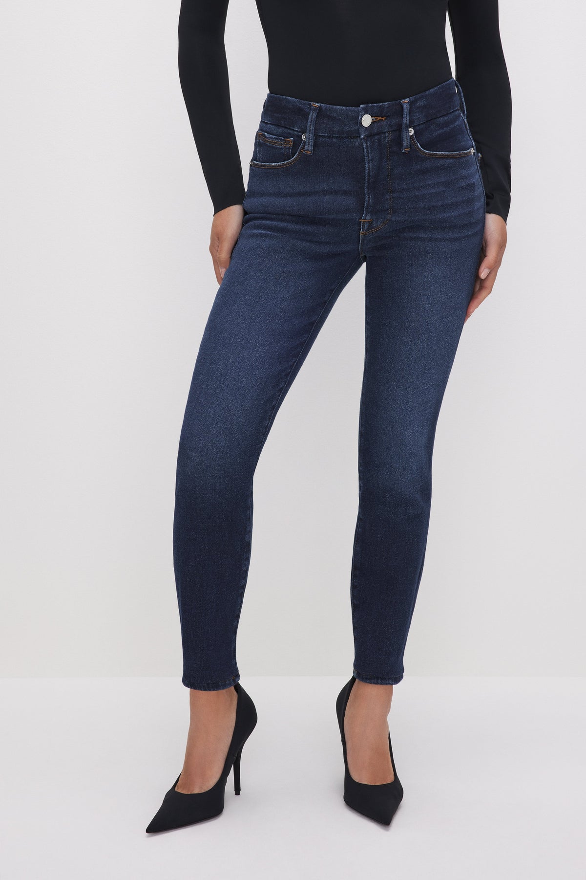 Good Petite Skinny Jeans in Blue866