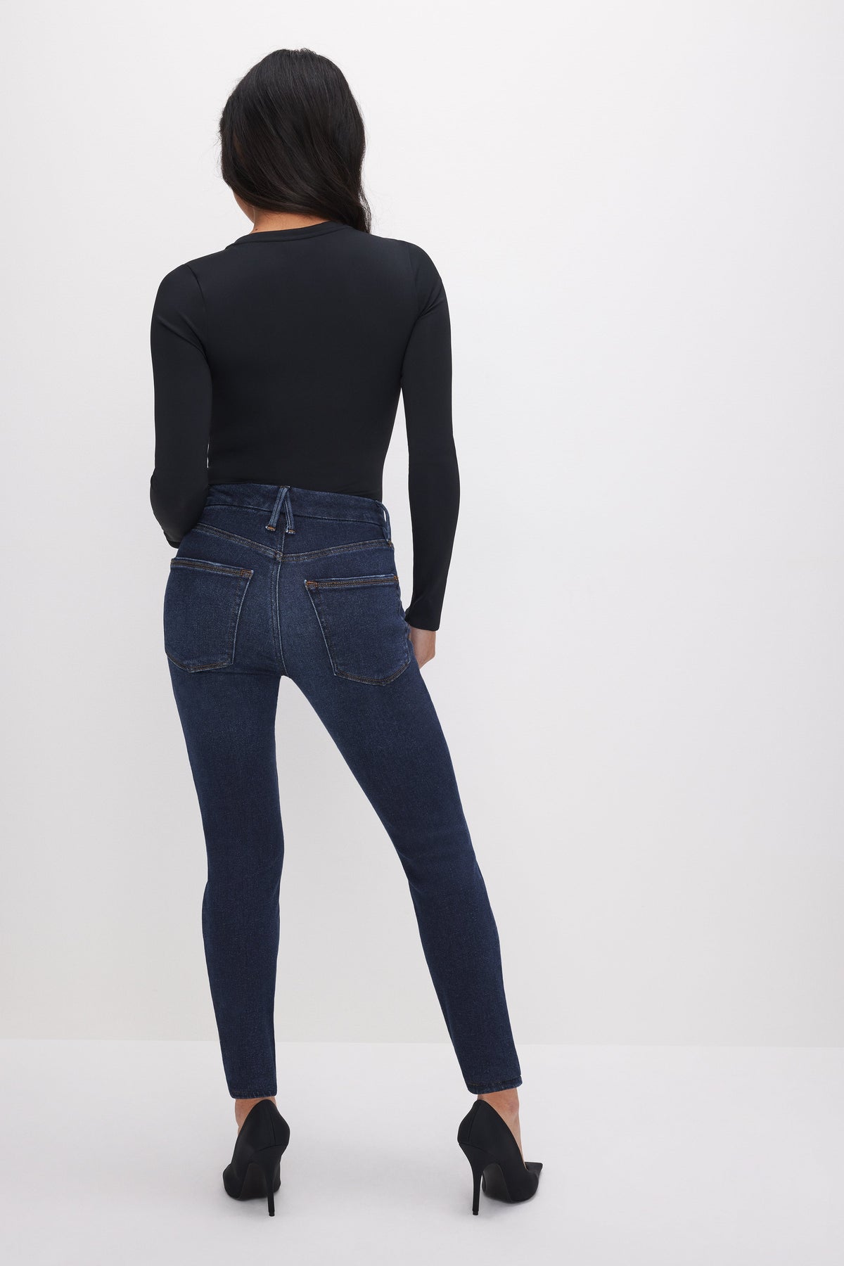 Good Petite Skinny Jeans in Blue866