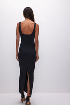 Sculpting Modern Tank Maxi Dress in Black001