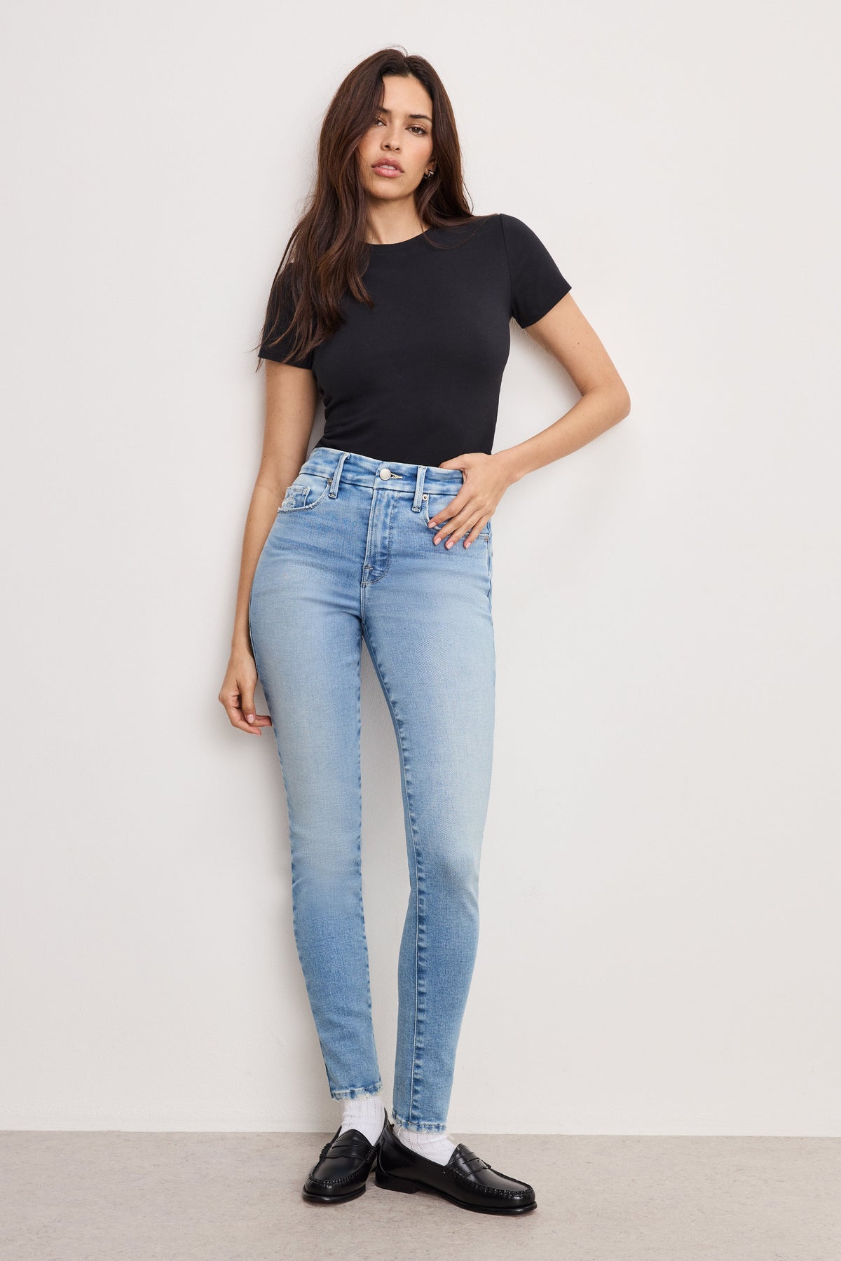 The Soft Tech Good Legs Skinny Jeans in Indigo799